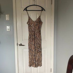 Wilfred Only Slip Dress Size Small Animal Print